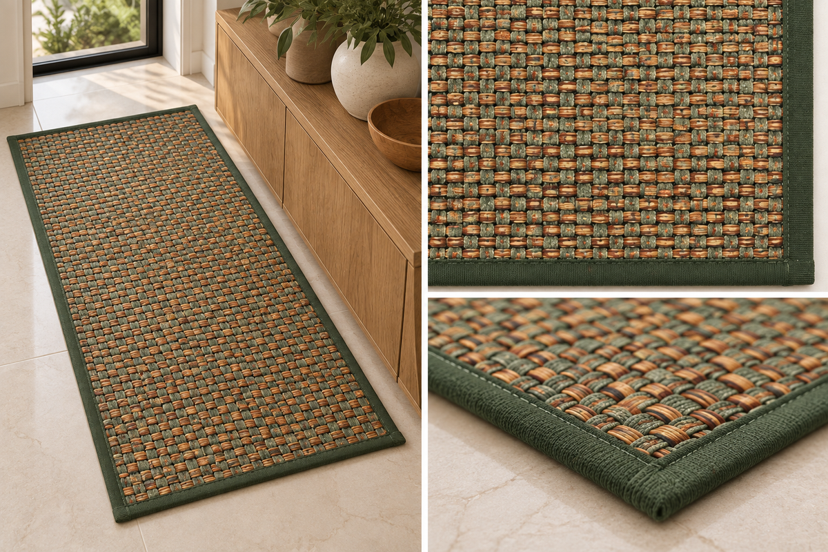 green non slip mat