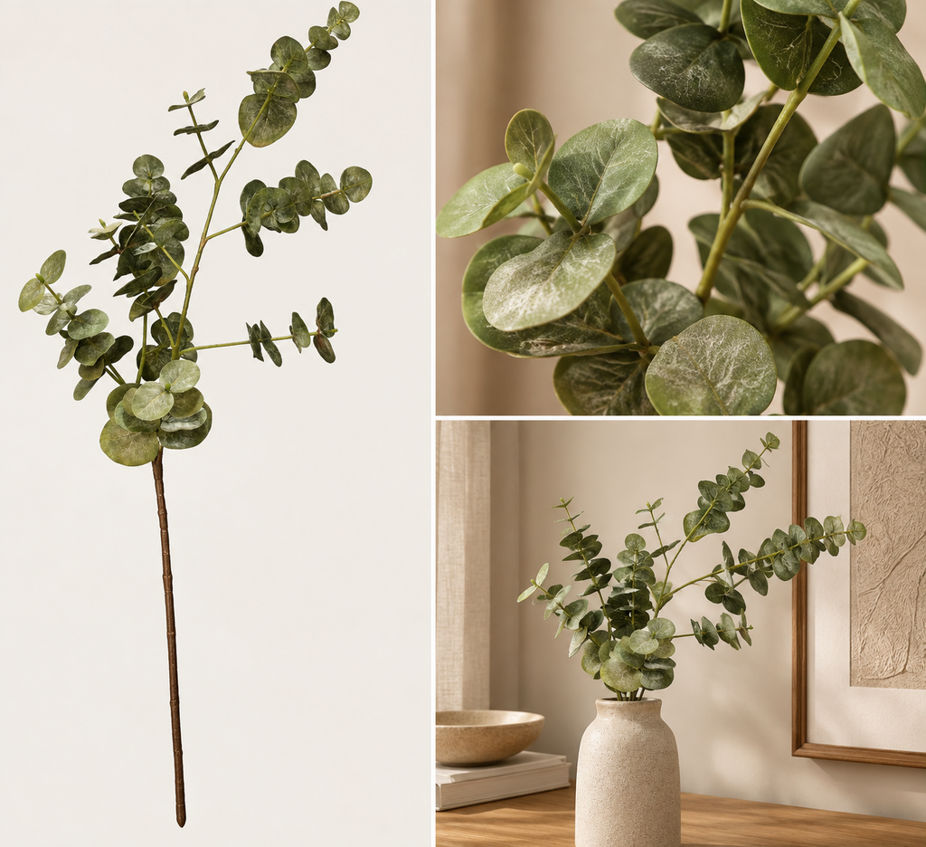 Green carob stem