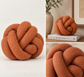 orange knot cushion