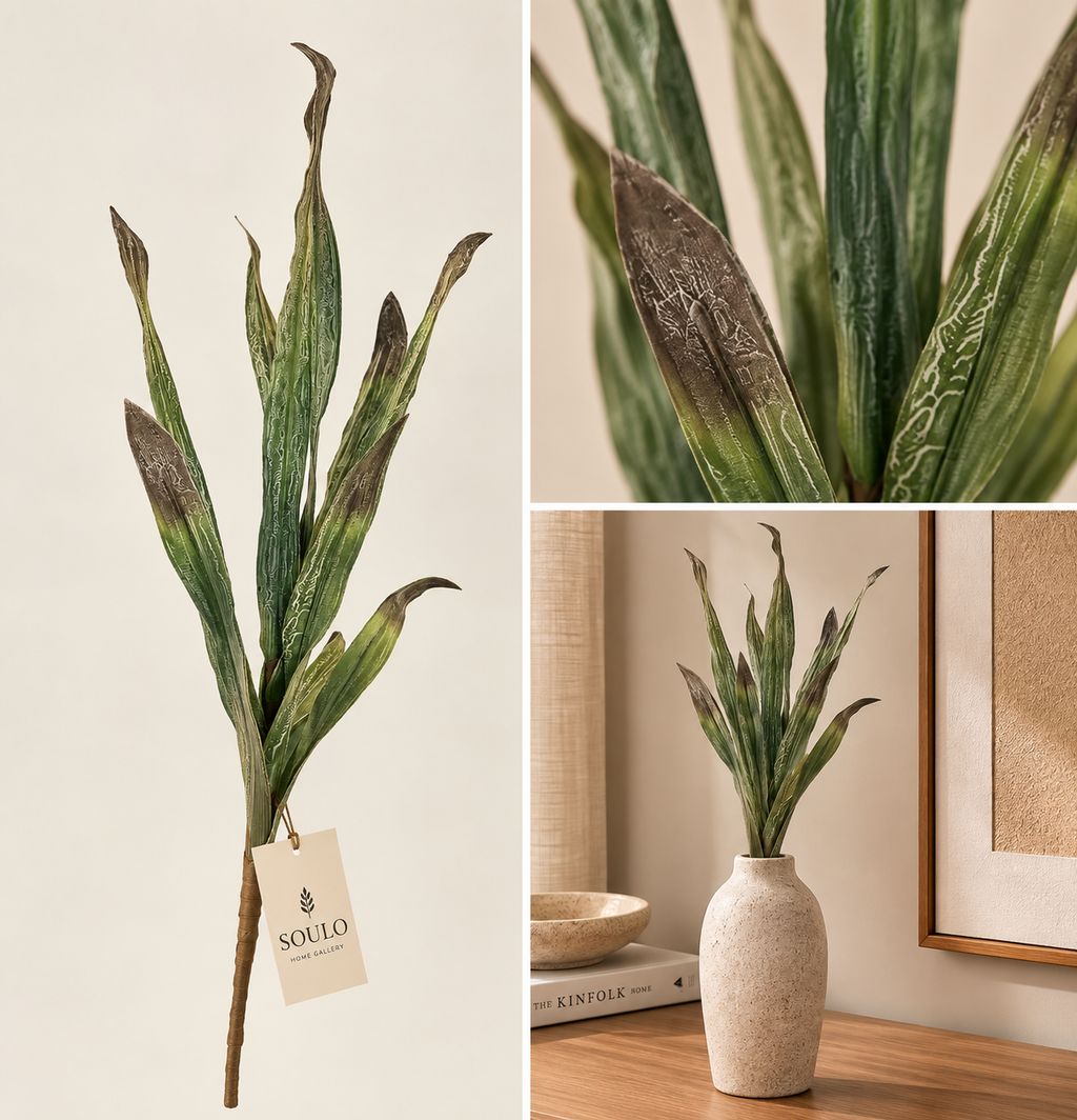 Decorative green branch