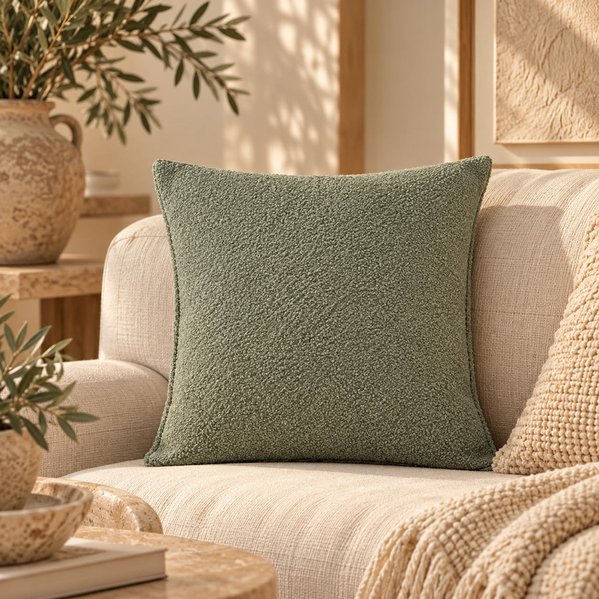 olive cushion
