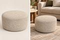 brown pouf