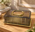somky grey crystal tissue box